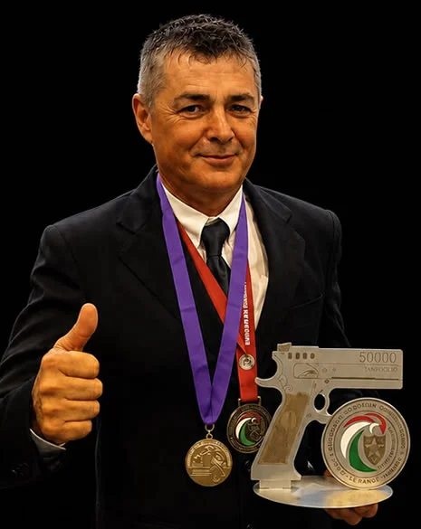 Giovanni Zuccolo, istruttore di tiro dinamico sportivo